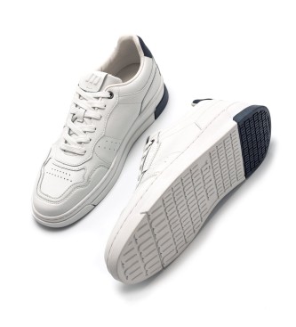 Mustang Slam Leather Sneakers white