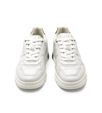 Mustang Slam Leather Sneakers White