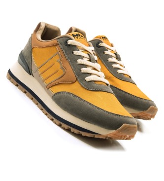 Mustang Sneakers Joggo Evo verde giallo