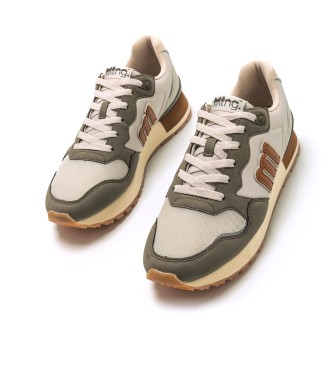 Mustang Chaussures Joggo Evo vert gris