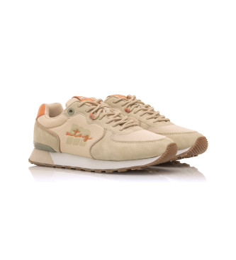 Mustang Joggo beige sportschoenen