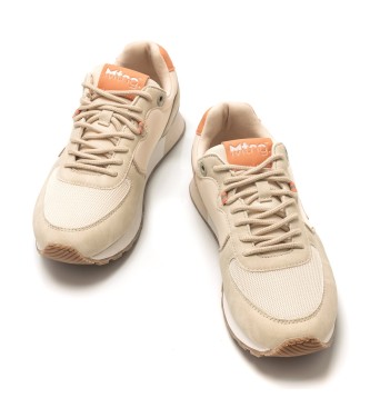 Mustang Joggo beige trainers