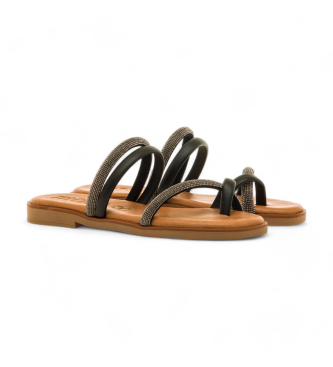 Mustang Sandalen Alysa zwart