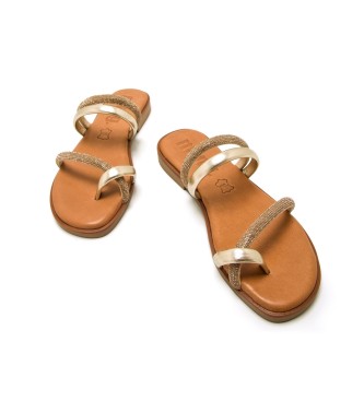 Mustang Sandalen Alysa goud