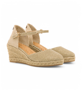 MTNG Goldene Austen-Sandalen