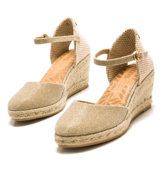 MTNG Goldene Austen-Sandalen