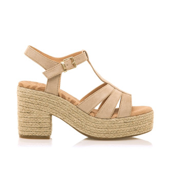 Mustang Sandalias Courtney beige