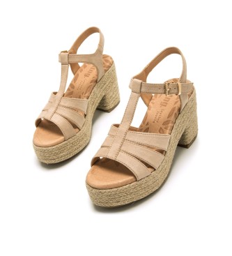 Mustang Courtney beige sandalen