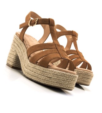 Mustang Courtney brown sandals