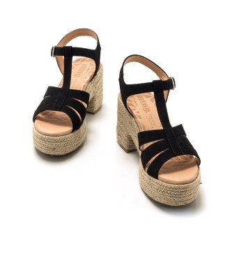 Mustang Courtney Sandalen schwarz