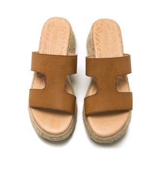 Mustang Brune Giorgia-sandaler