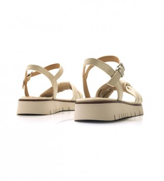 MTNG Klein L cream sandals