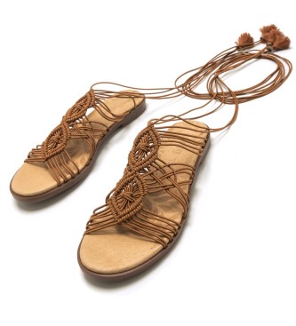 MTNG Brune Maria-sandaler