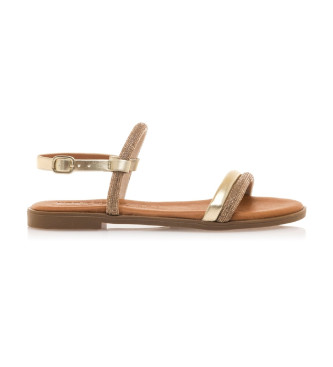 Mustang Maria sandals gold