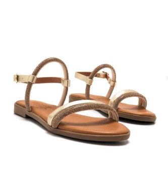 Mustang Maria sandals gold