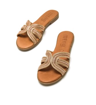 Mustang Maria sandals gold