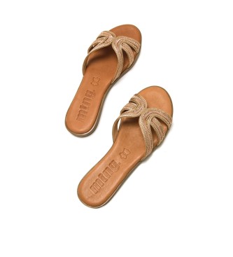 Mustang Maria sandals gold