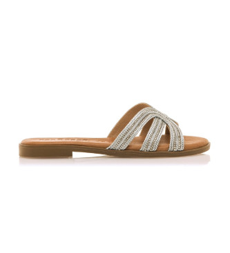 Mustang Casual Maria Silver Sandals