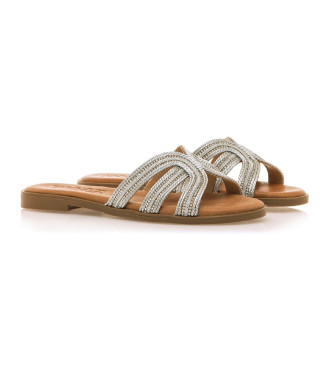 Mustang Casual Maria Silver Sandals