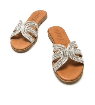 Mustang Casual Maria Silver Sandals