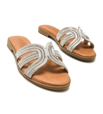 Mustang Casual Maria Silver Sandals