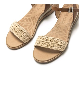 Mustang Casual Sandals MARIA W beige
