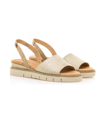 MTNG Siren-sandaler i guld