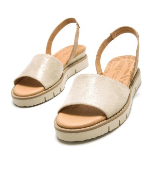MTNG Siren-sandaler i guld