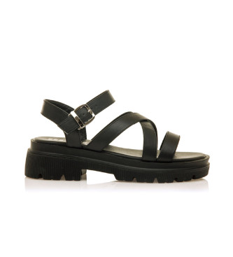 MTNG Sandalias Casual Zuri Negro