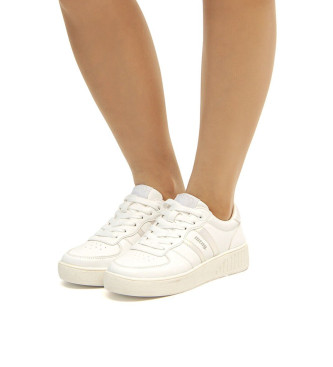 MTNG Sneakers Delta bianche -Altezza zeppa 4.5cm-
