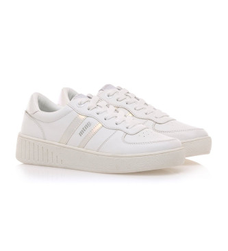 MTNG Sneakers Delta bianche -Altezza zeppa 4.5cm-