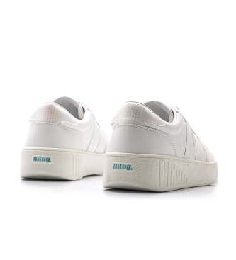 MTNG Sneakers Delta bianche -Altezza zeppa 4.5cm-