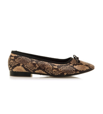 Mustang Casual Camille animal print shoes