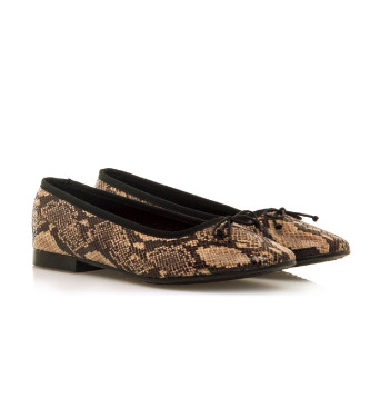 Mustang Casual Camille animal print shoes