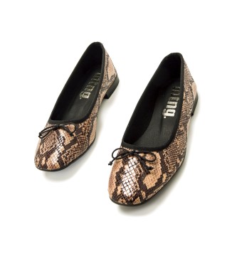 MTNG Casual Camille schoenen met dierenprint