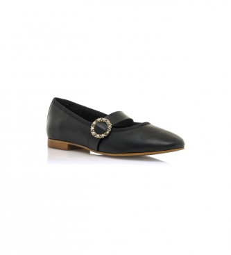 Mustang Leather loafers Camille Black