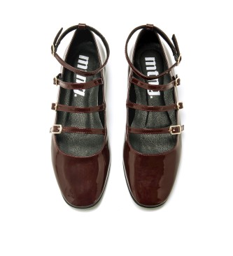 Mustang Burgundy Camille shoes