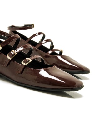 Mustang Burgundy Camille shoes