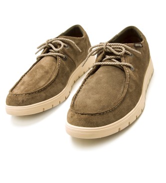 Mustang Sapatos de couro Denver taupe