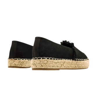 MTNG Schwarze Marea-Espadrilles