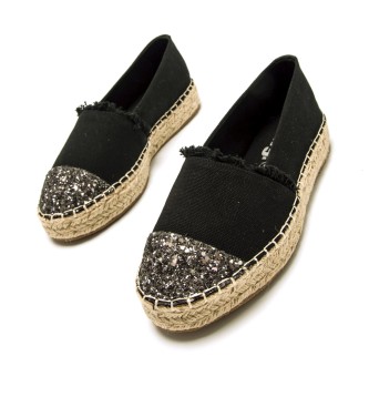 MTNG Schwarze Marea-Espadrilles