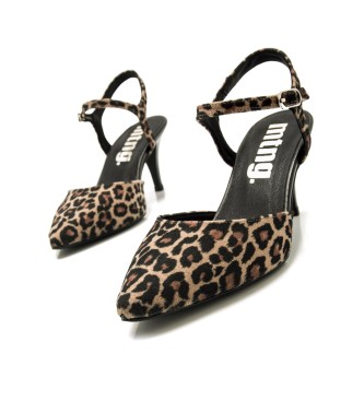 Mustang Chantal schoenen met dierenprint