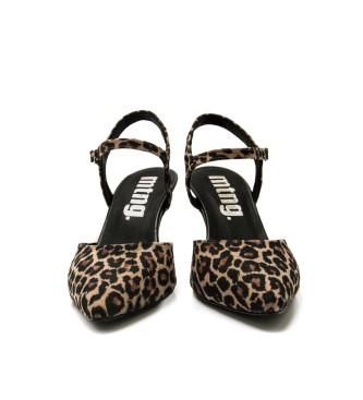 Mustang Chantal Animal print Kleid Schuhe