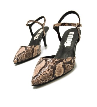 Mustang Chantal Animal print Kleid Schuhe