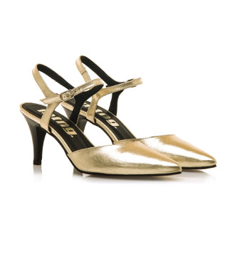 Mustang Chantal Kleid Schuhe gold