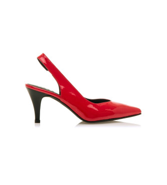 Mustang Chantal red shoes -Heel height 8cm