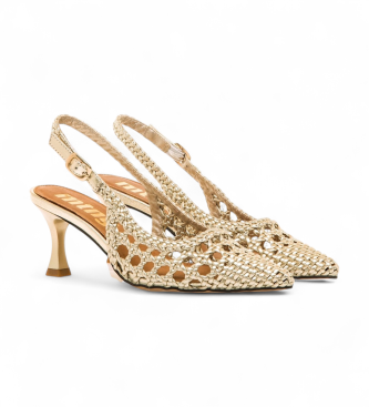 MTNG Goldene Jady-Schuhe