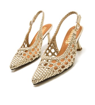 MTNG Goldene Jady-Schuhe