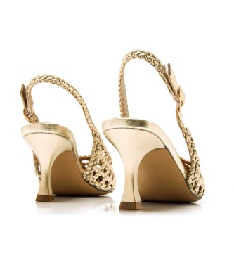 MTNG Goldene Jady-Schuhe