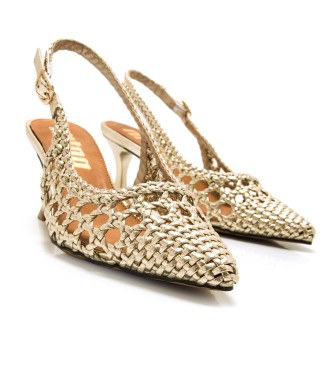 MTNG Goldene Jady-Schuhe